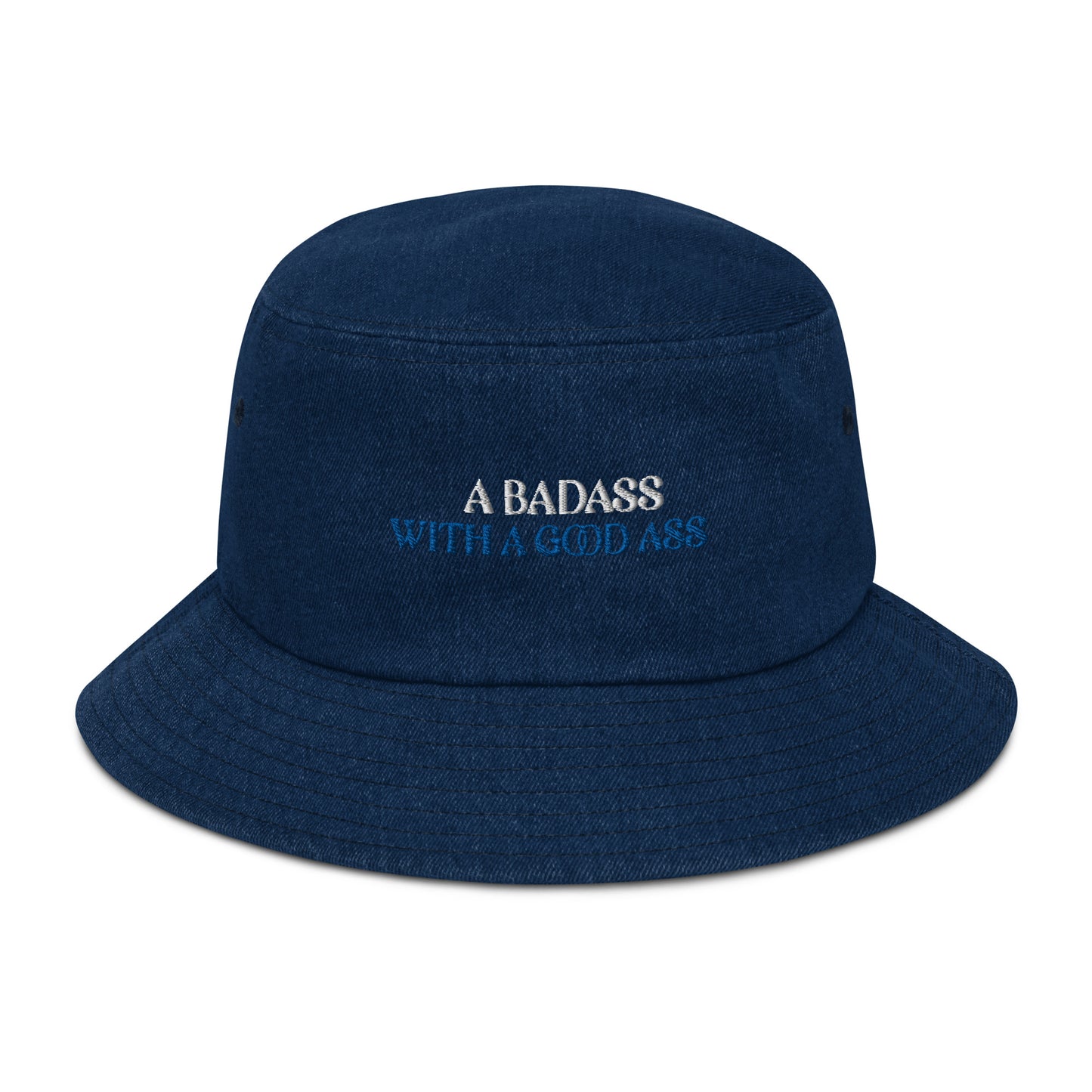 [Customizable] Denim bucket hat