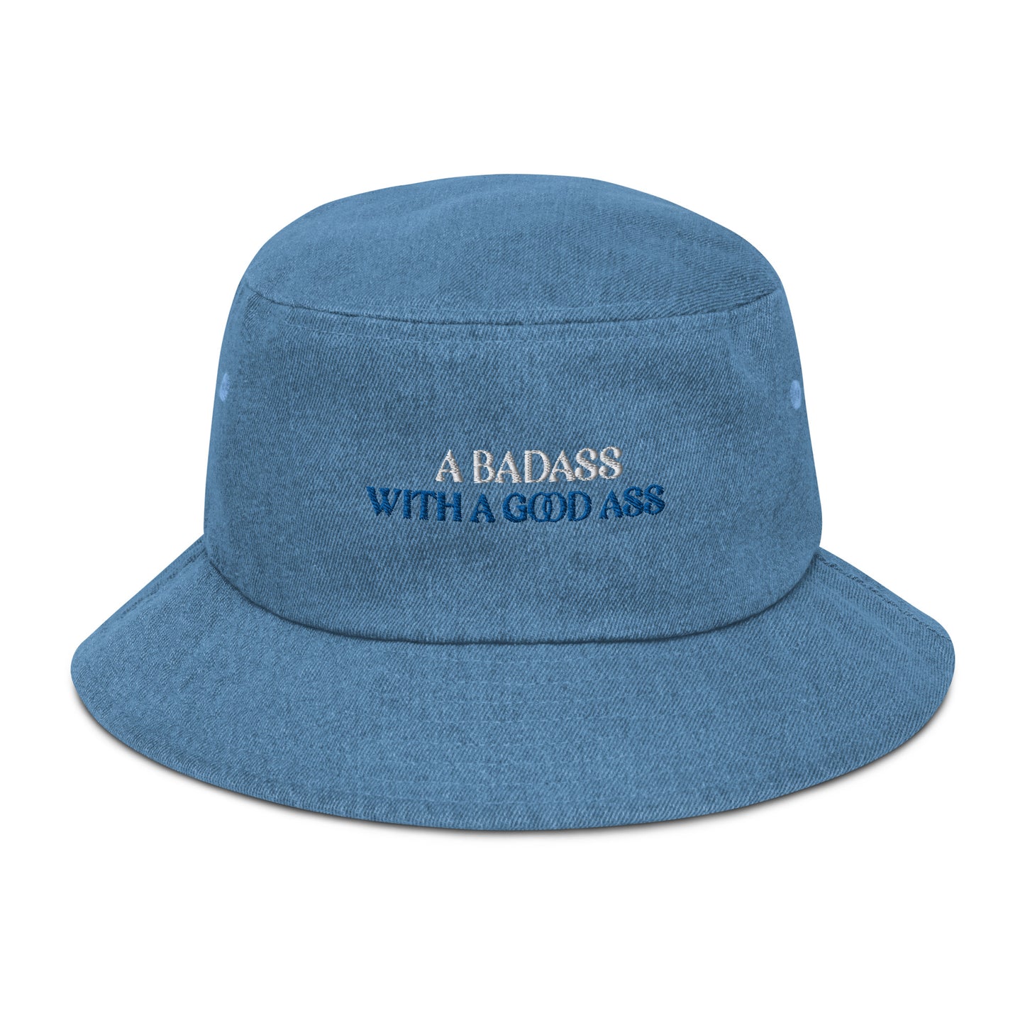 [Customizable] Denim bucket hat