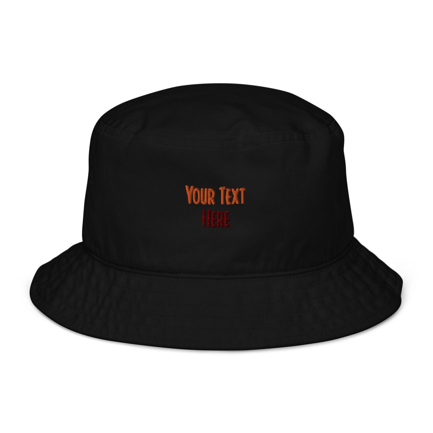 [Customizable] Organic bucket hat