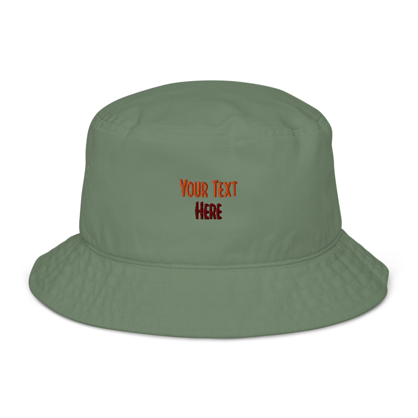 [Customizable] Organic bucket hat