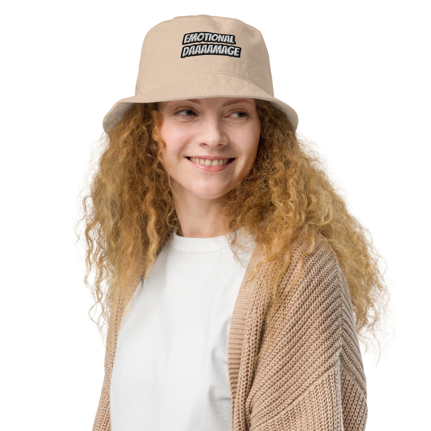 [Customizable] Organic bucket hat