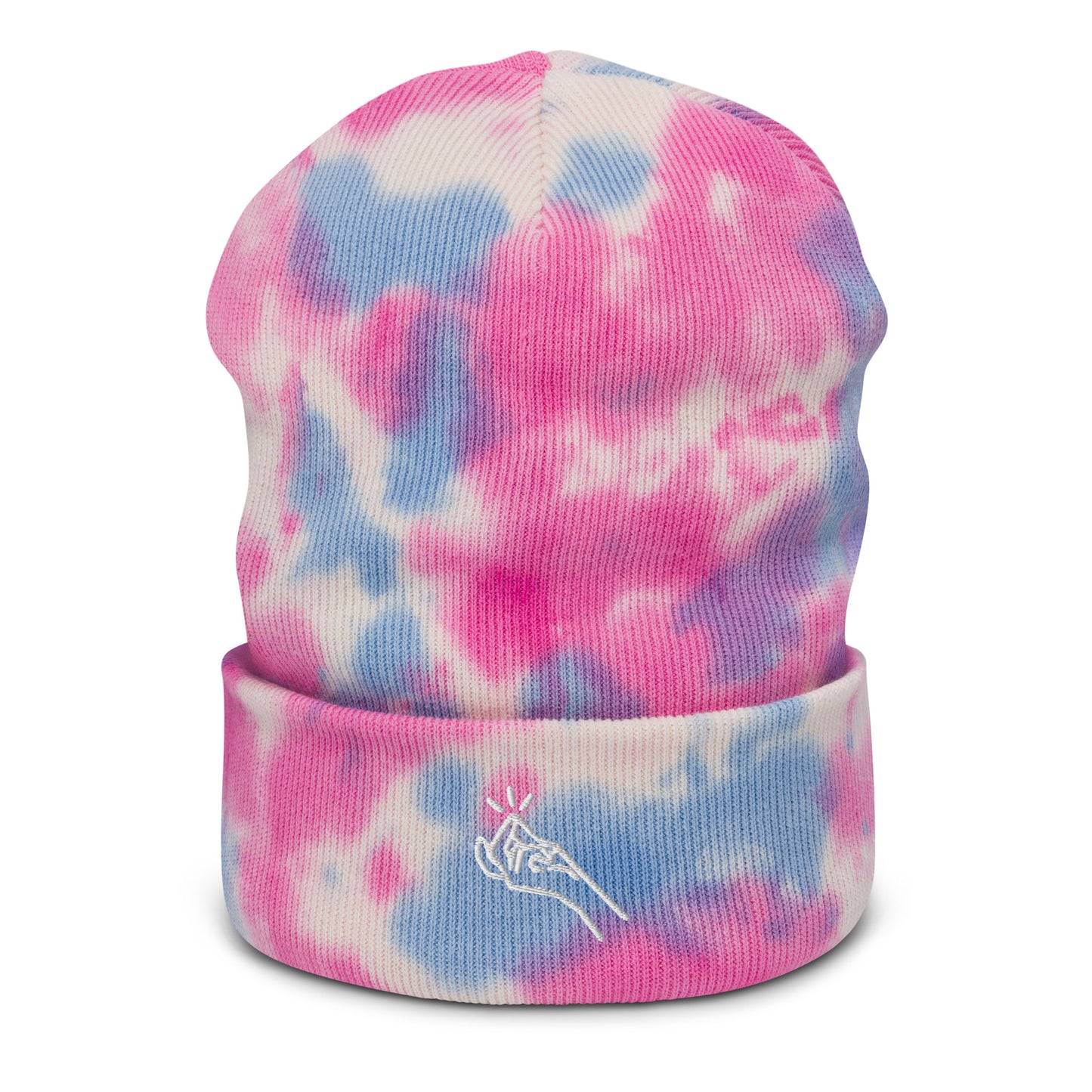 Finger Tap Tie-dye beanie