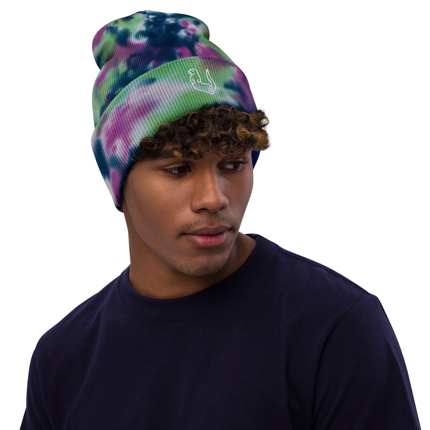 Otter Tie-dye beanie