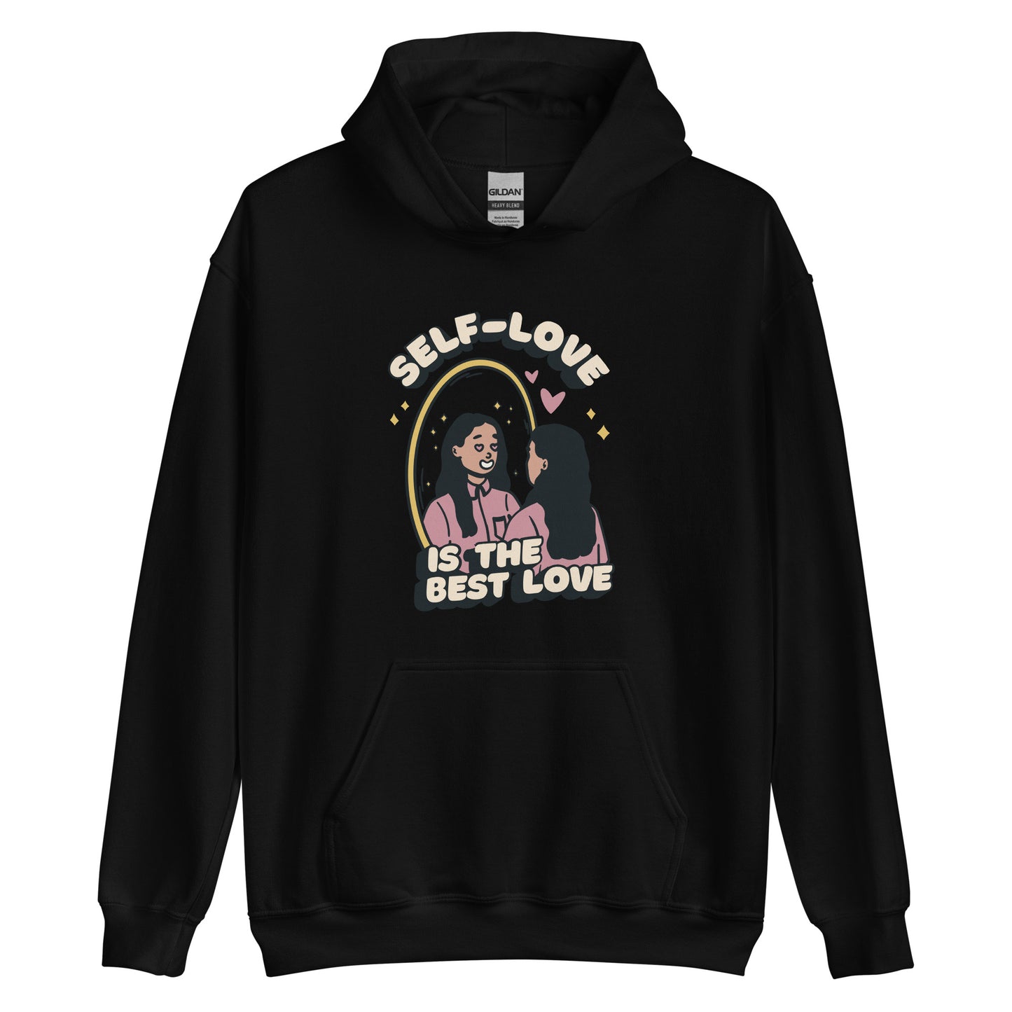 "Self-love is the best love" Unisex Hoodie