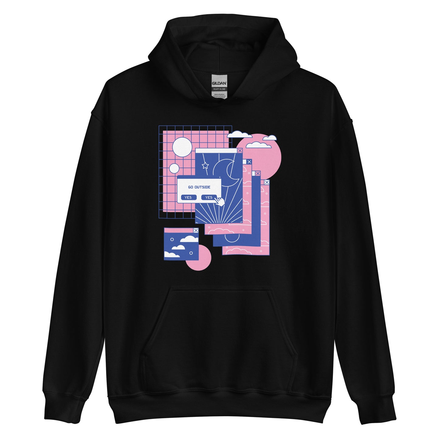 "Go Outside? Yes or Yes. "Unisex Hoodie