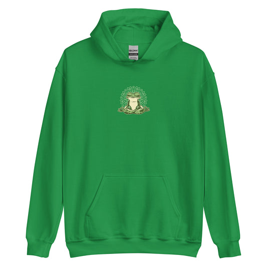 Frog Meditation Unisex Hoodie