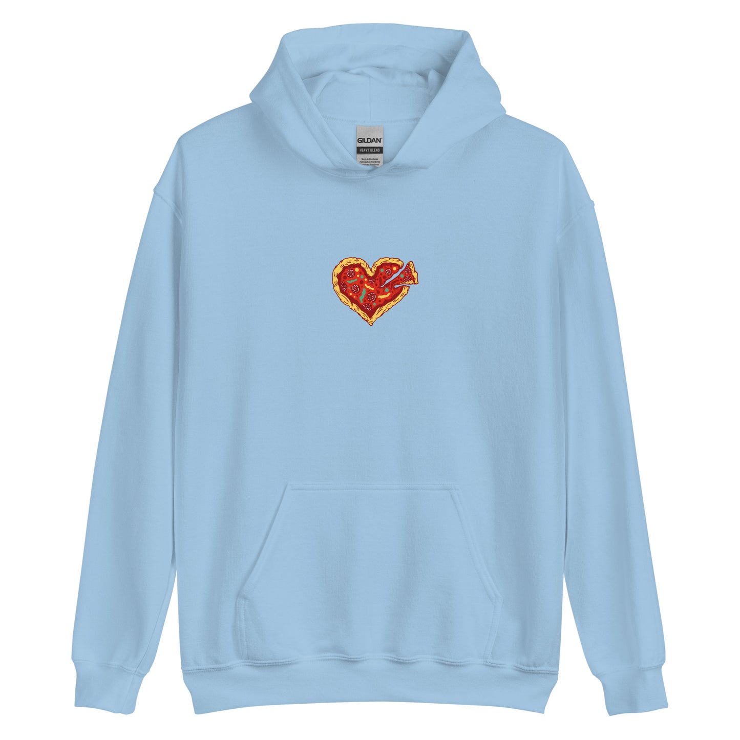 Pizza-heart Unisex Hoodie