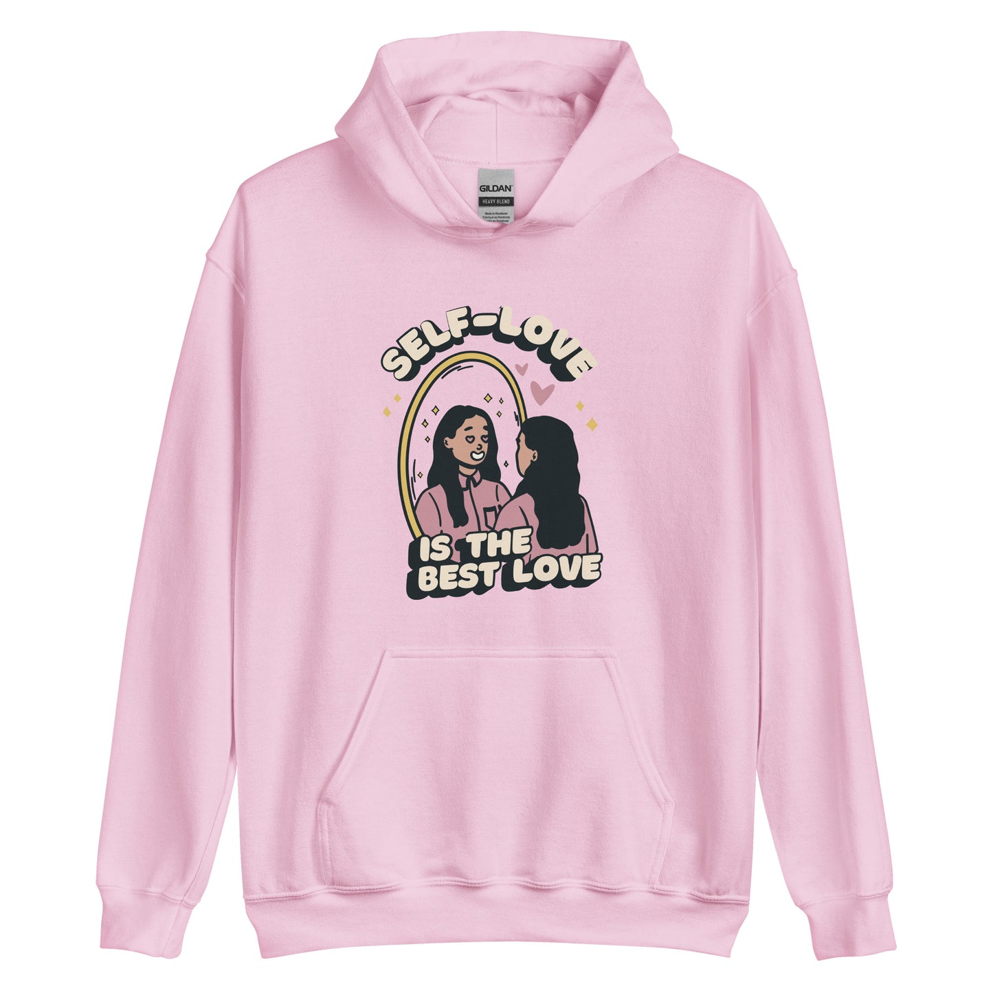 "Self-love is the best love" Unisex Hoodie