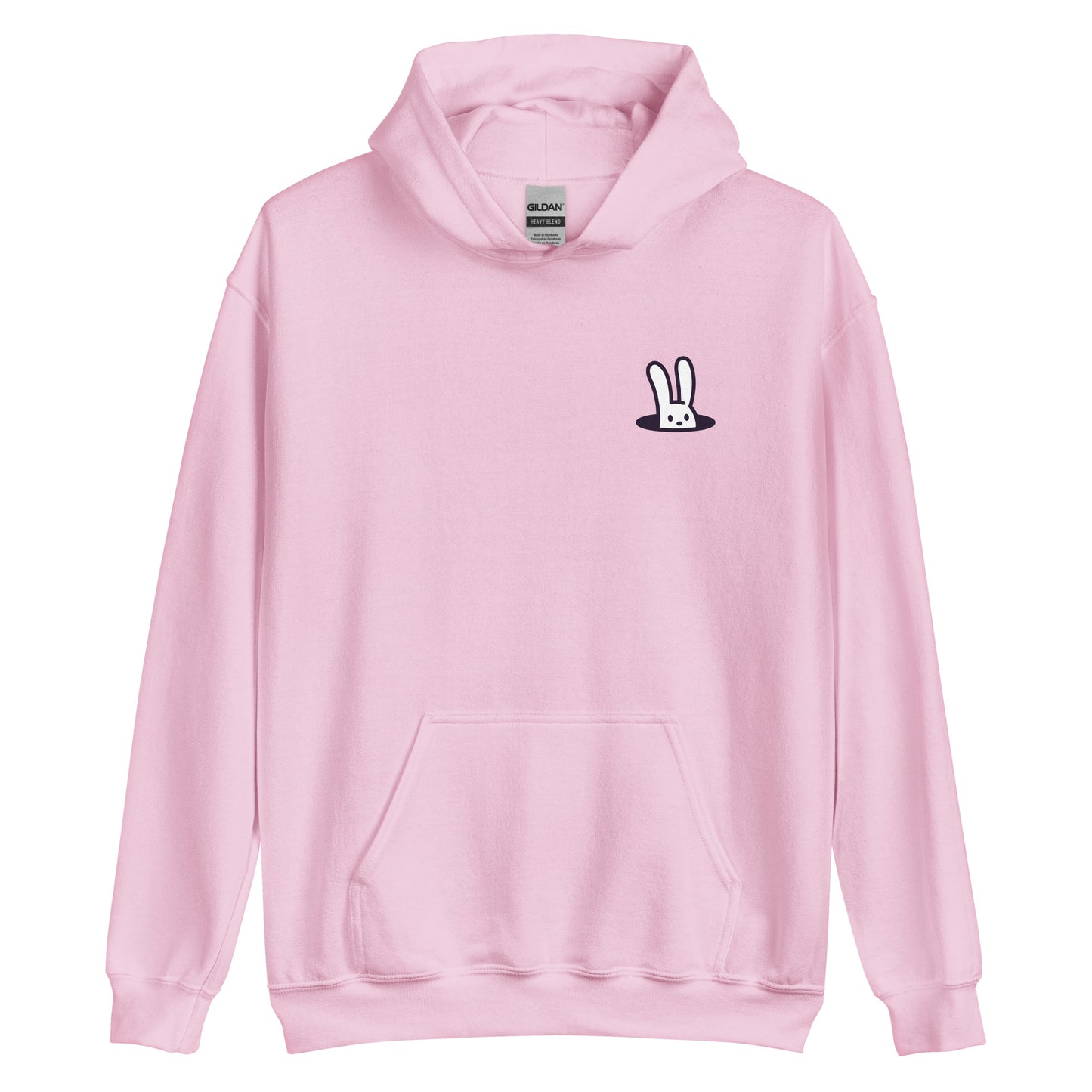 Peeking Rabbit Unisex Hoodie