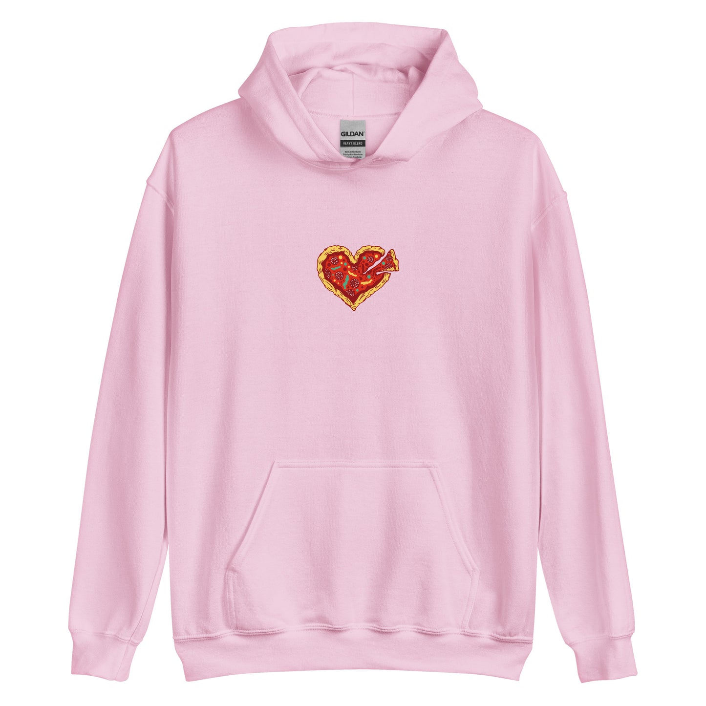 Pizza-heart Unisex Hoodie