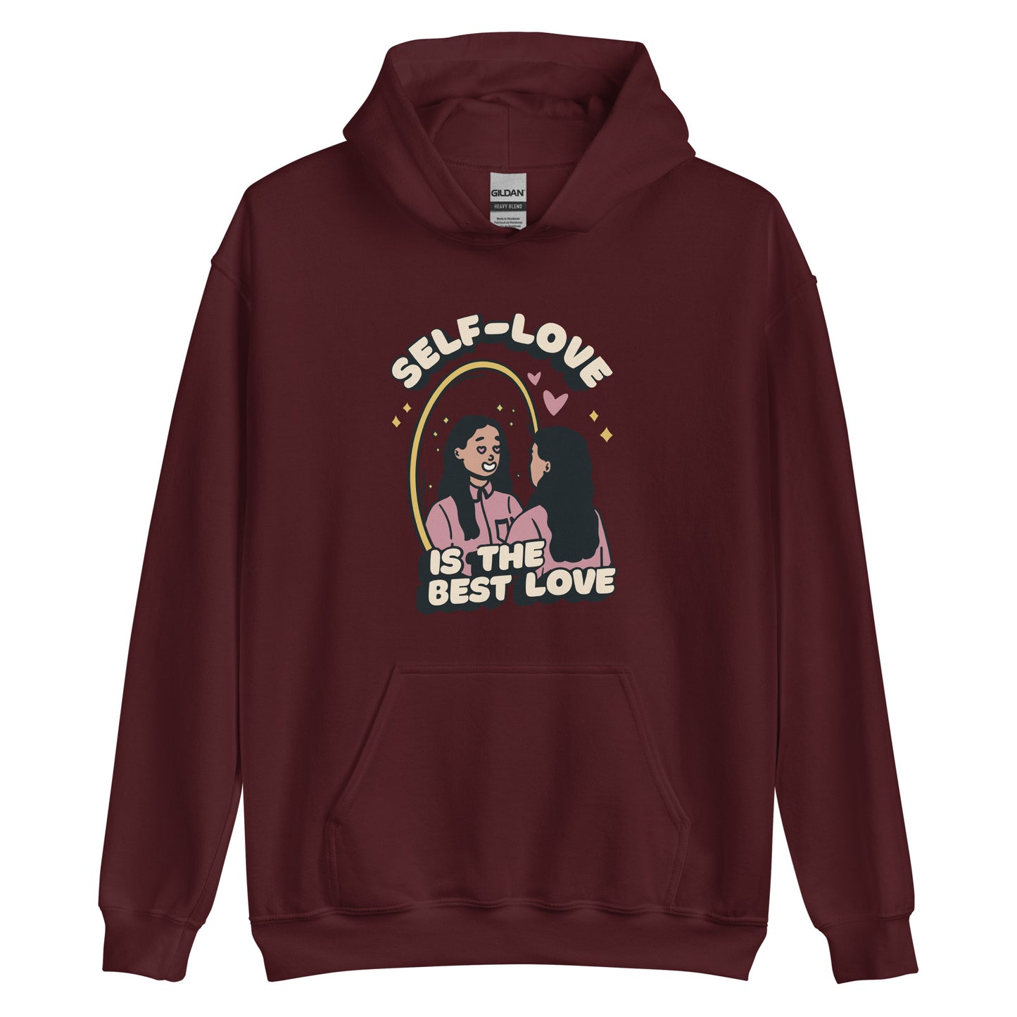 "Self-love is the best love" Unisex Hoodie