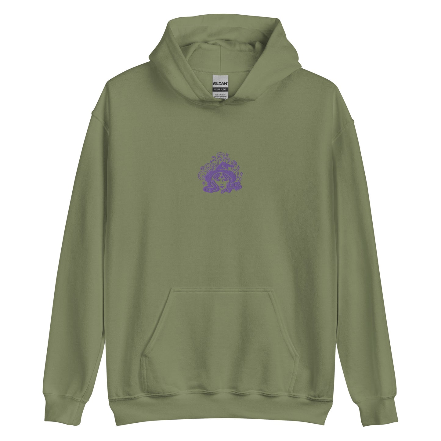 Magical Witch Print Hoodie