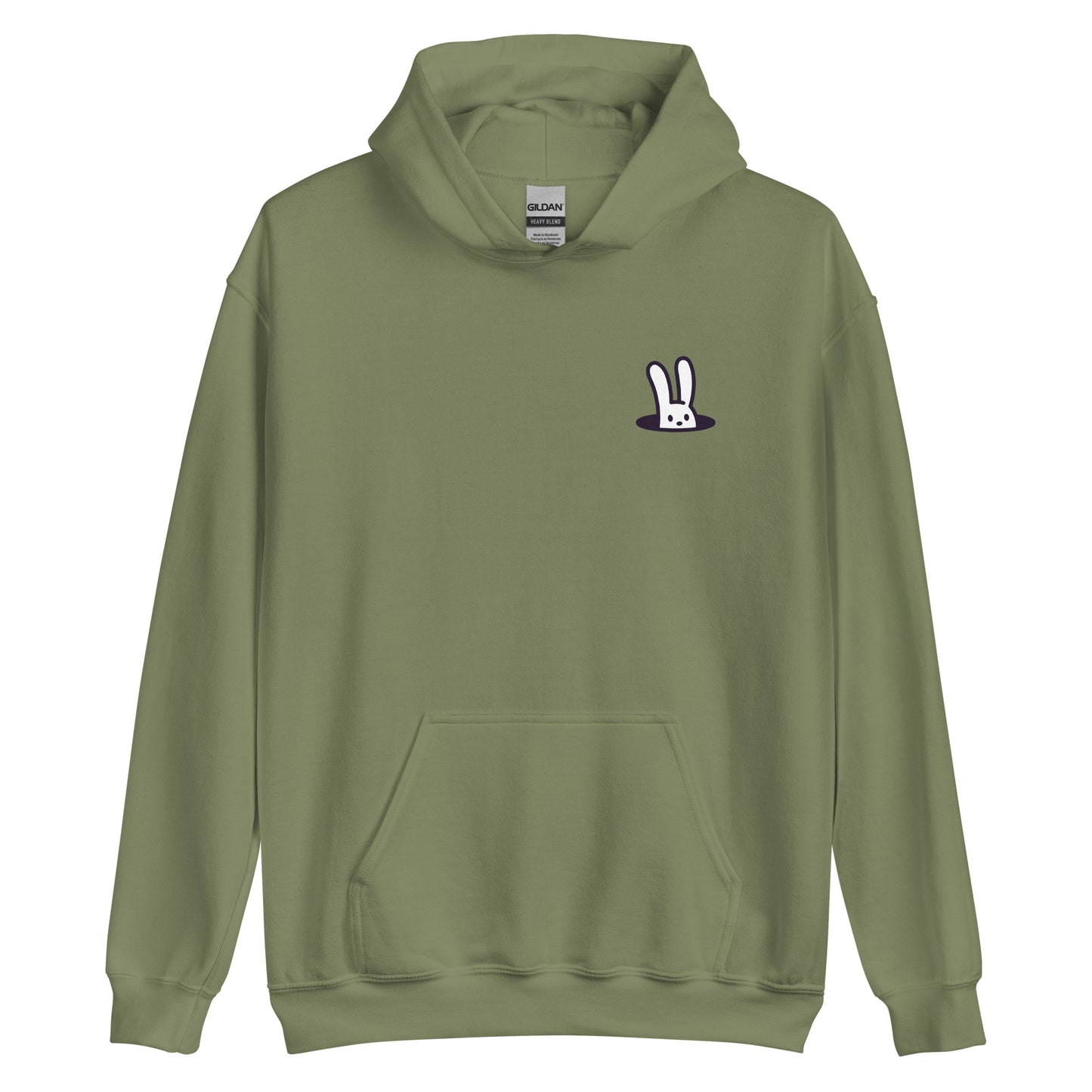 Peeking Rabbit Unisex Hoodie