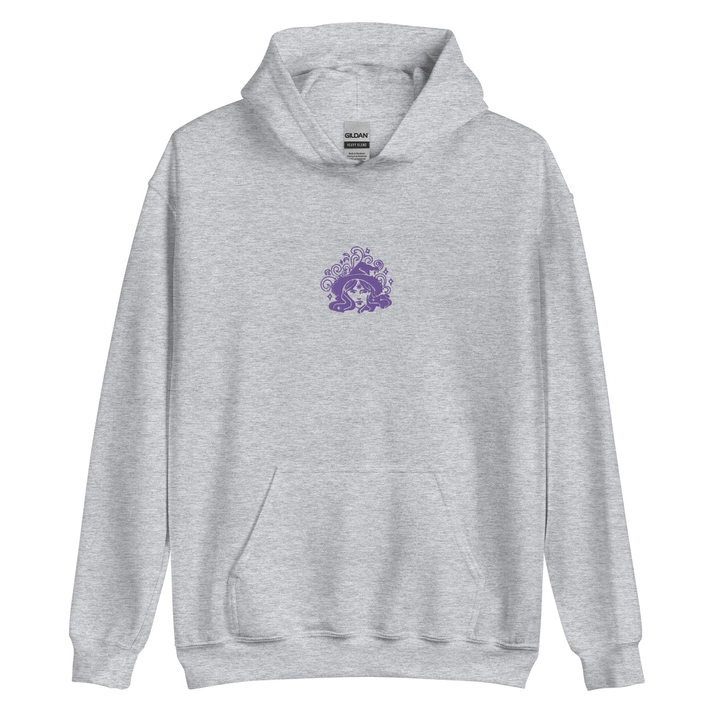 Magical Witch Print Hoodie