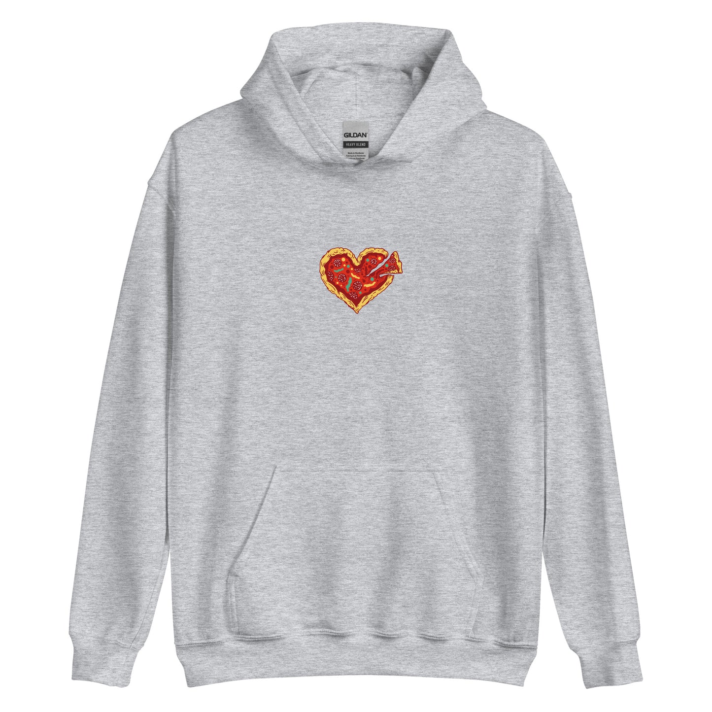 Pizza-heart Unisex Hoodie