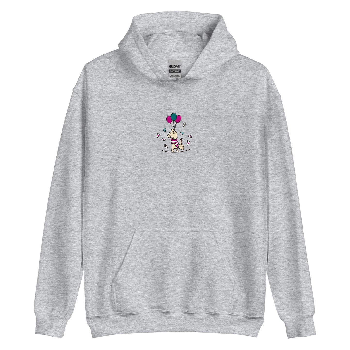 Floating Rabbit Unisex Hoodie