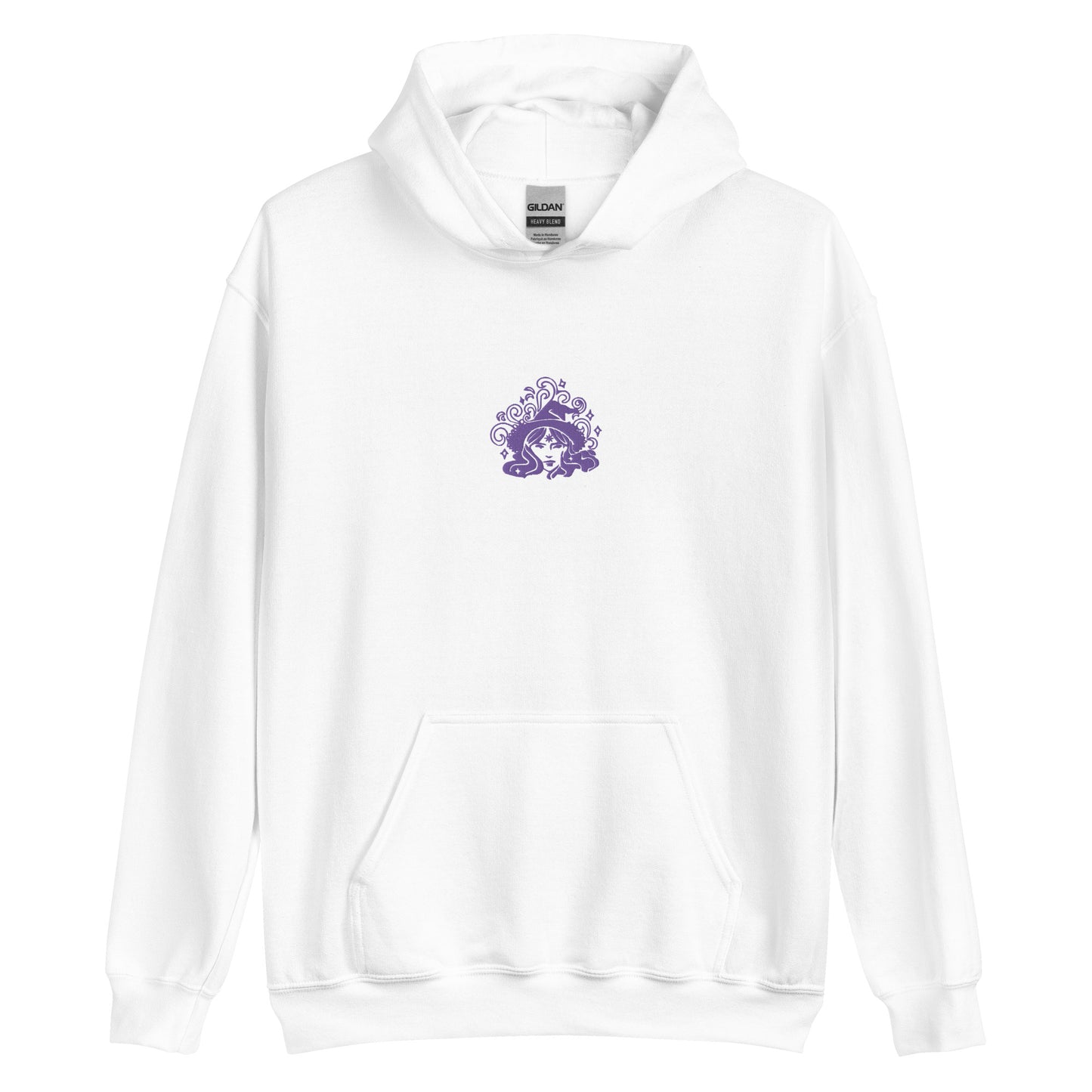 Magical Witch Print Hoodie