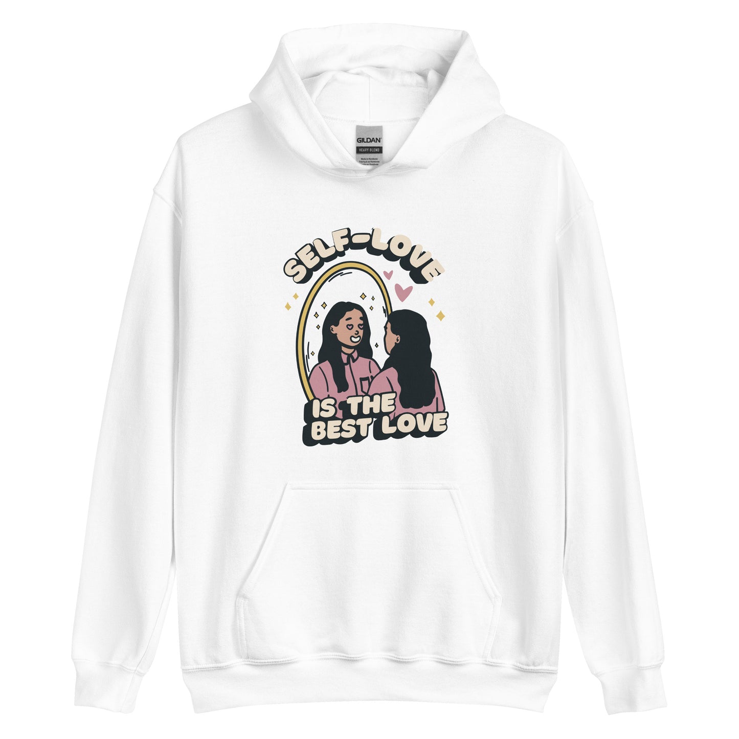 "Self-love is the best love" Unisex Hoodie