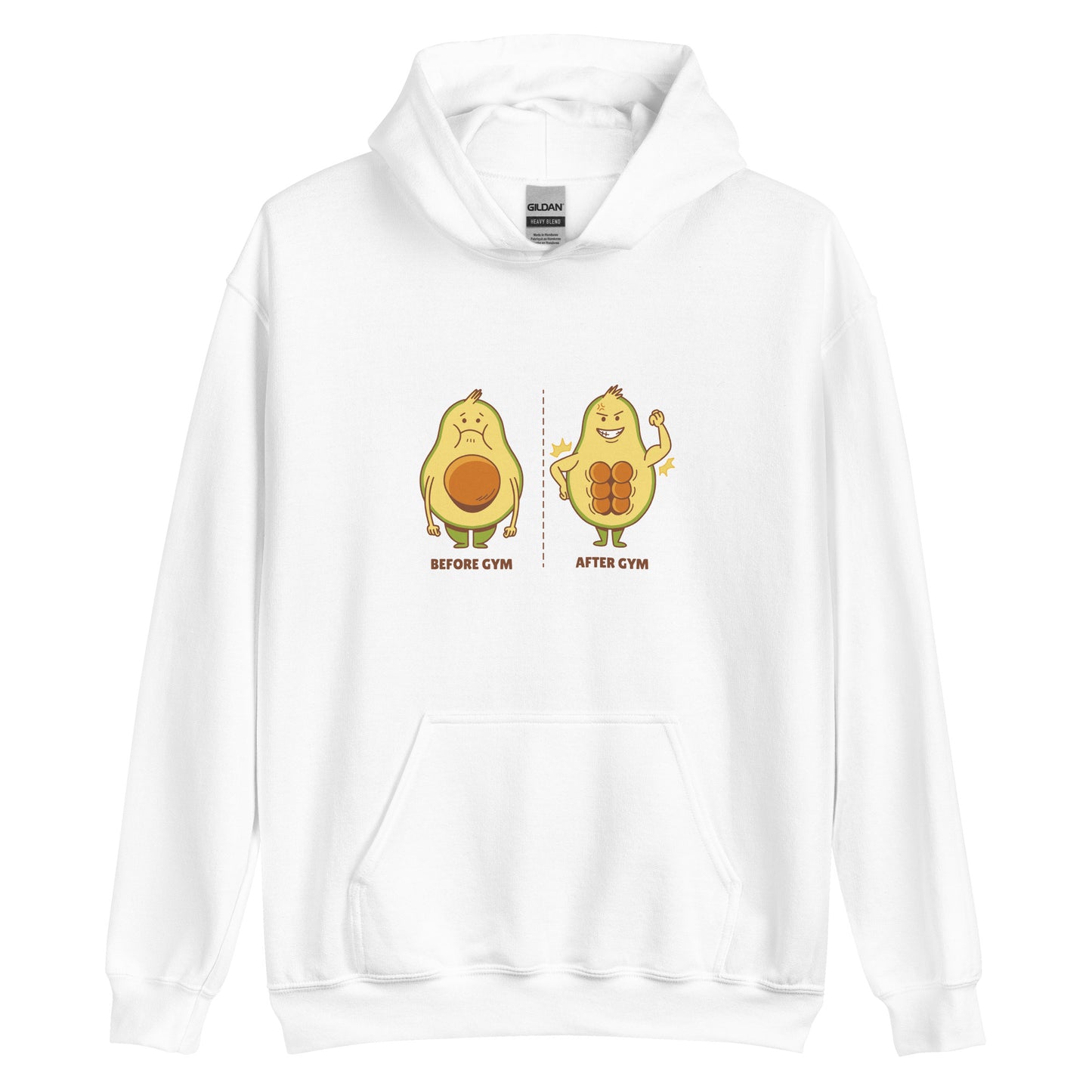 Avocado after gym Unisex Hoodie