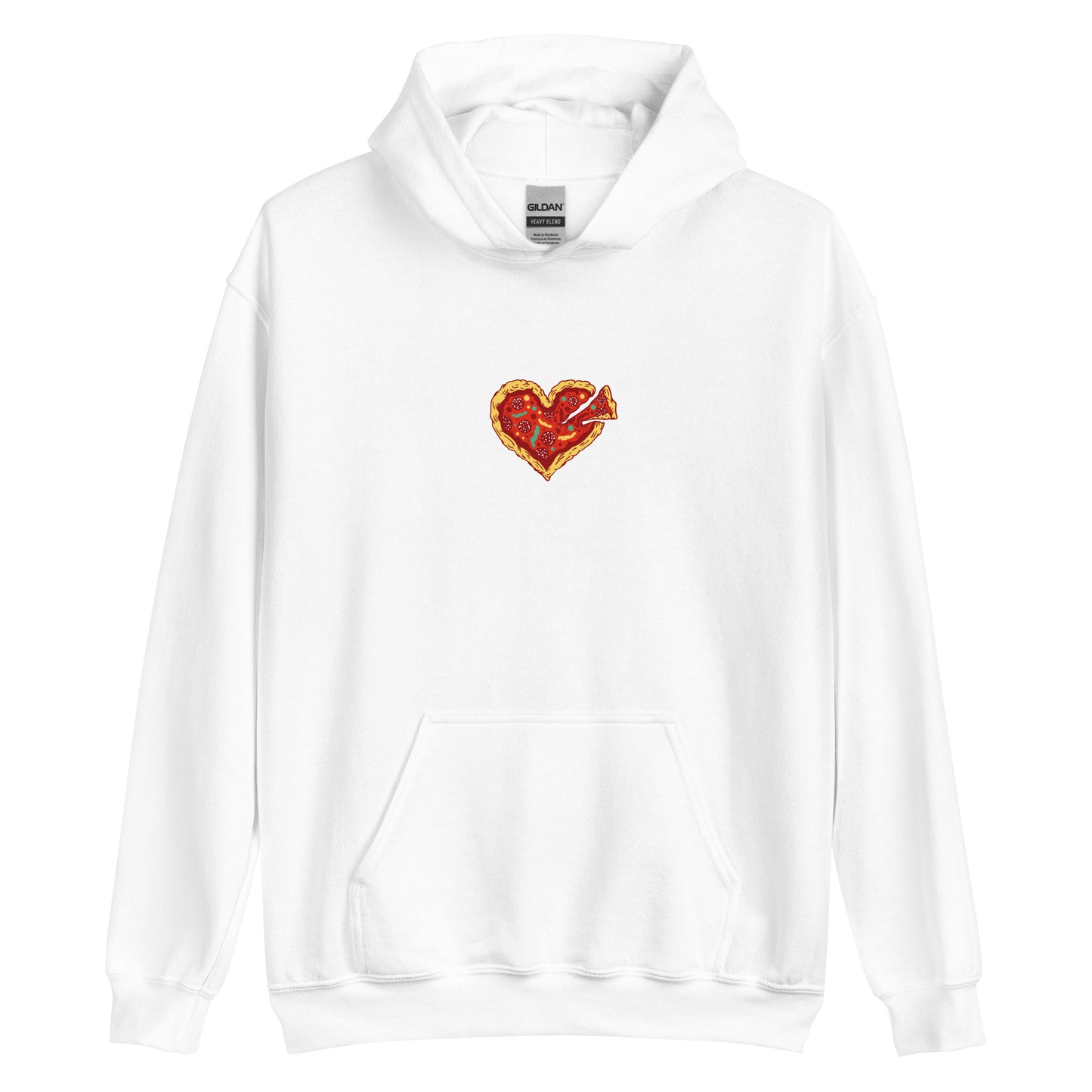 Pizza-heart Unisex Hoodie