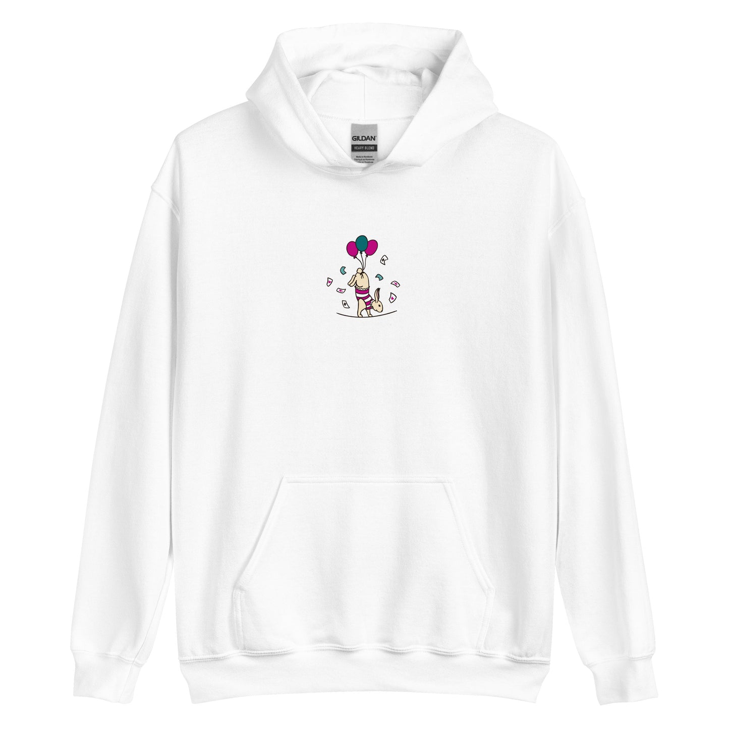 Floating Rabbit Unisex Hoodie