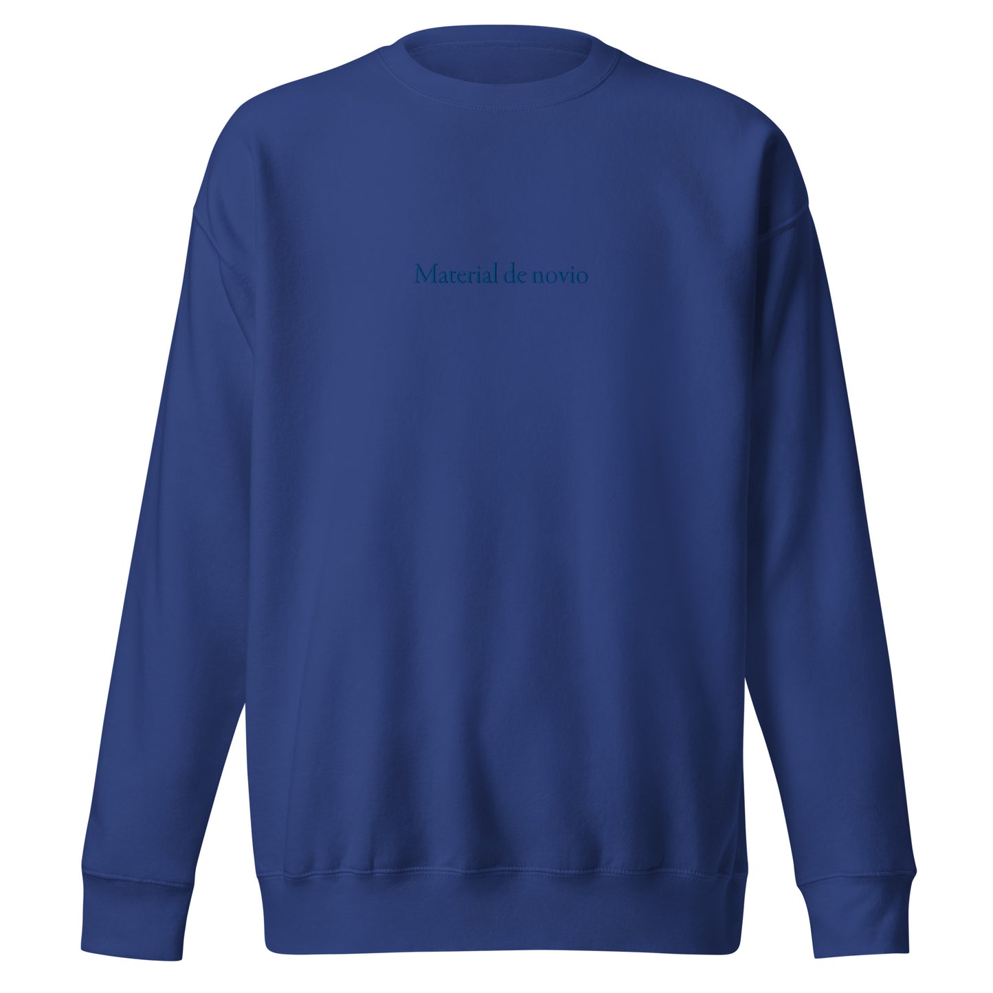 [Customizable text] Unisex Premium Sweatshirt -Embroidery