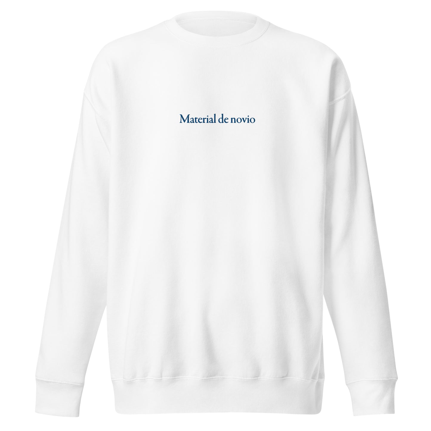 [Customizable text] Unisex Premium Sweatshirt -Embroidery